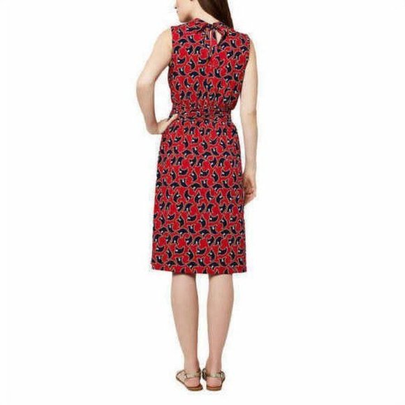 LEOTA Ladies' Aria Dress - Red - Medium NWT - Picture 4 of 4